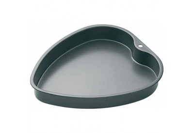 Kitchen Craft Masterclass Heart Shaped Cake Pan (26cm x 24cm / 10inch x 9.5inch) Non-Stick
